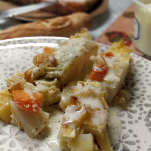 Clafouti salé d'automne du jardinier
