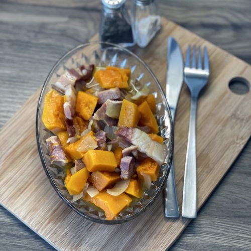 potimarron barigoule lard