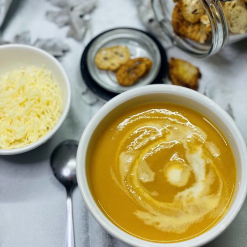 soupe choux fleur patate douce