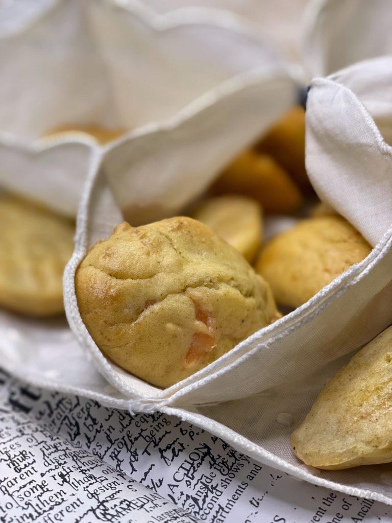 madeleines saumon fromage frais