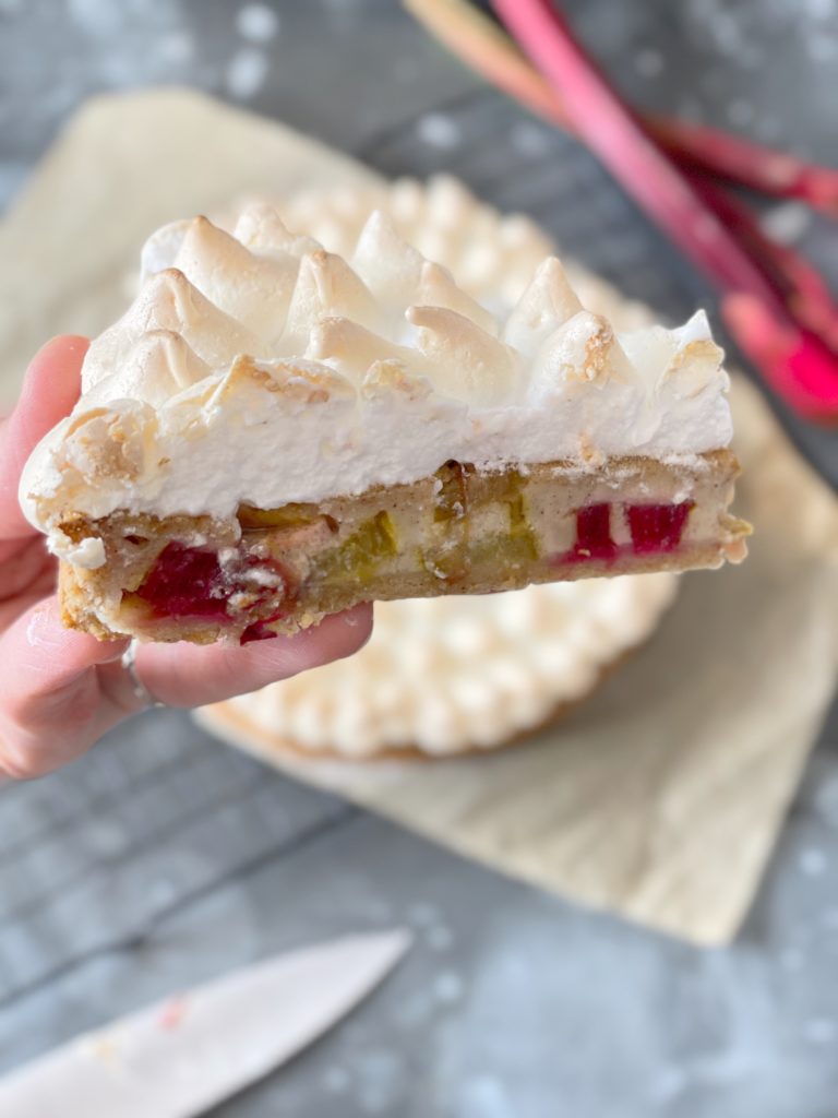 Tarte à la rhubarbe alsacienne de denise