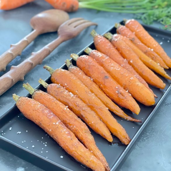 Des carottes rôties au miel et aux épices Les 2 quiches