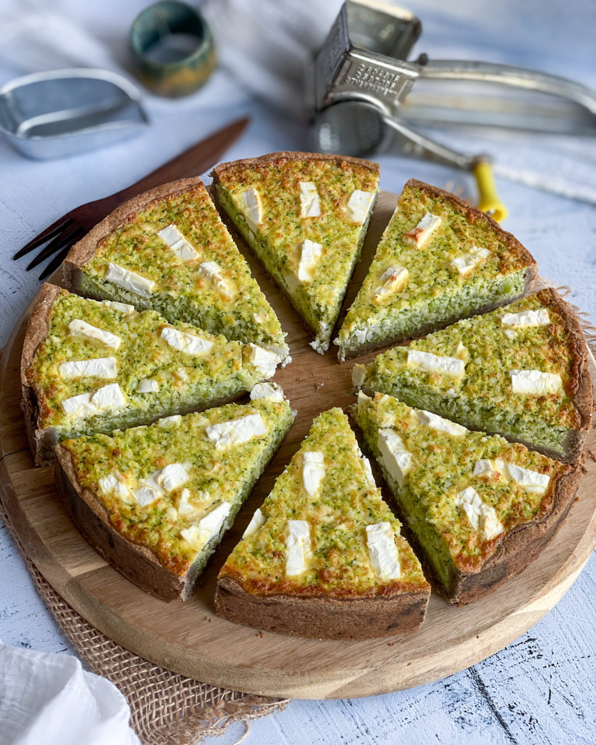 quiche brocoli Feta