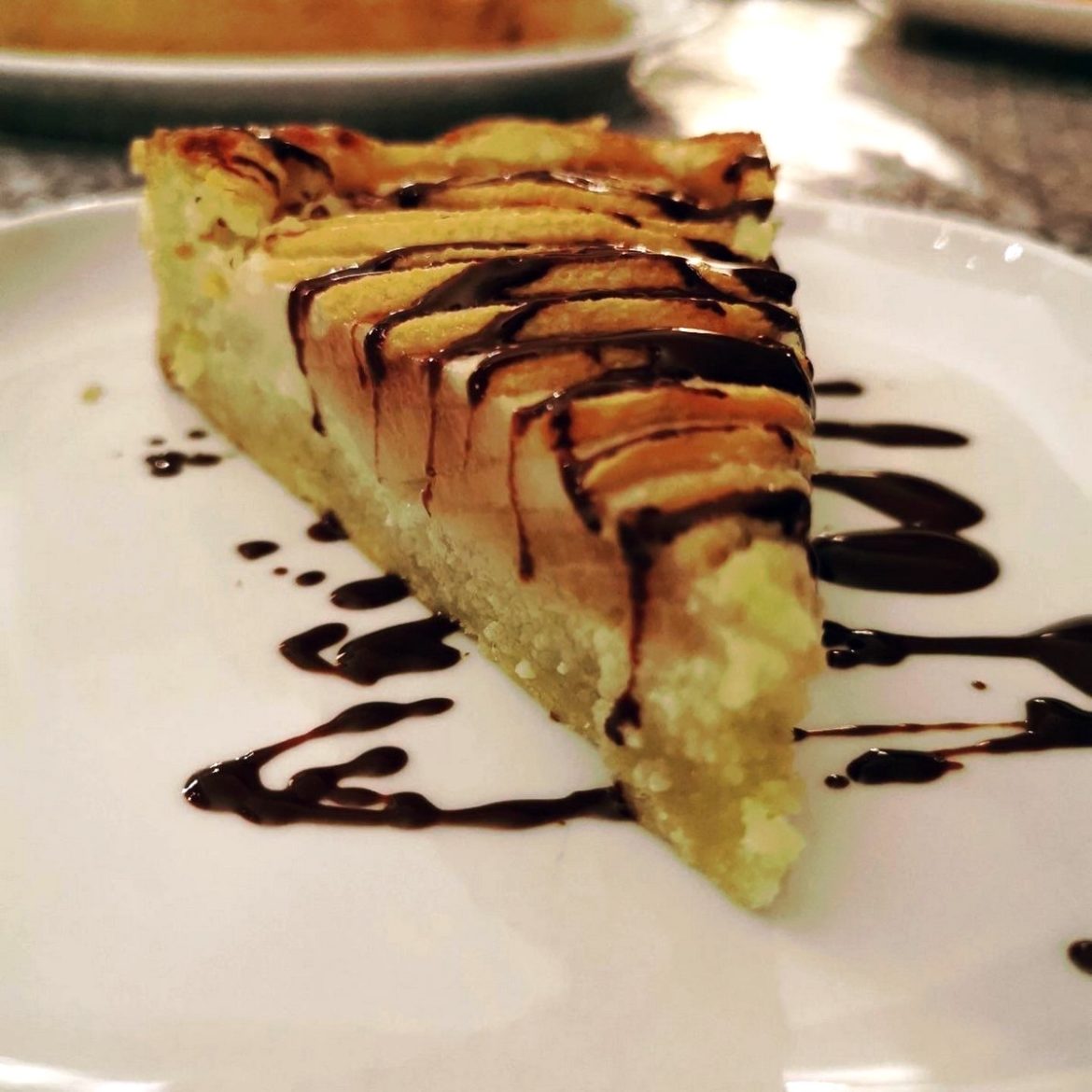 Tarte bourdaloue amandes poires