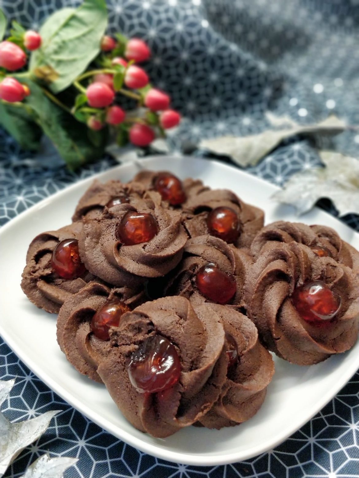 sablés pochés chocolat citron