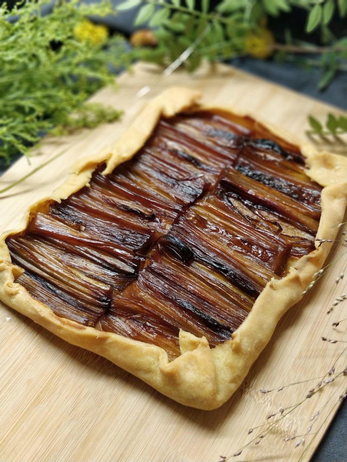 tarte poireaux caramelisés porto