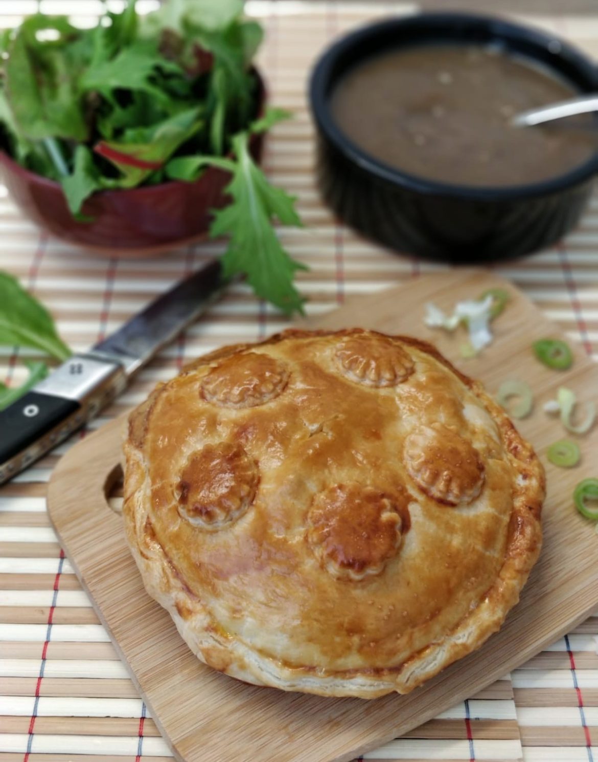 La célèbre tourte aux champignons