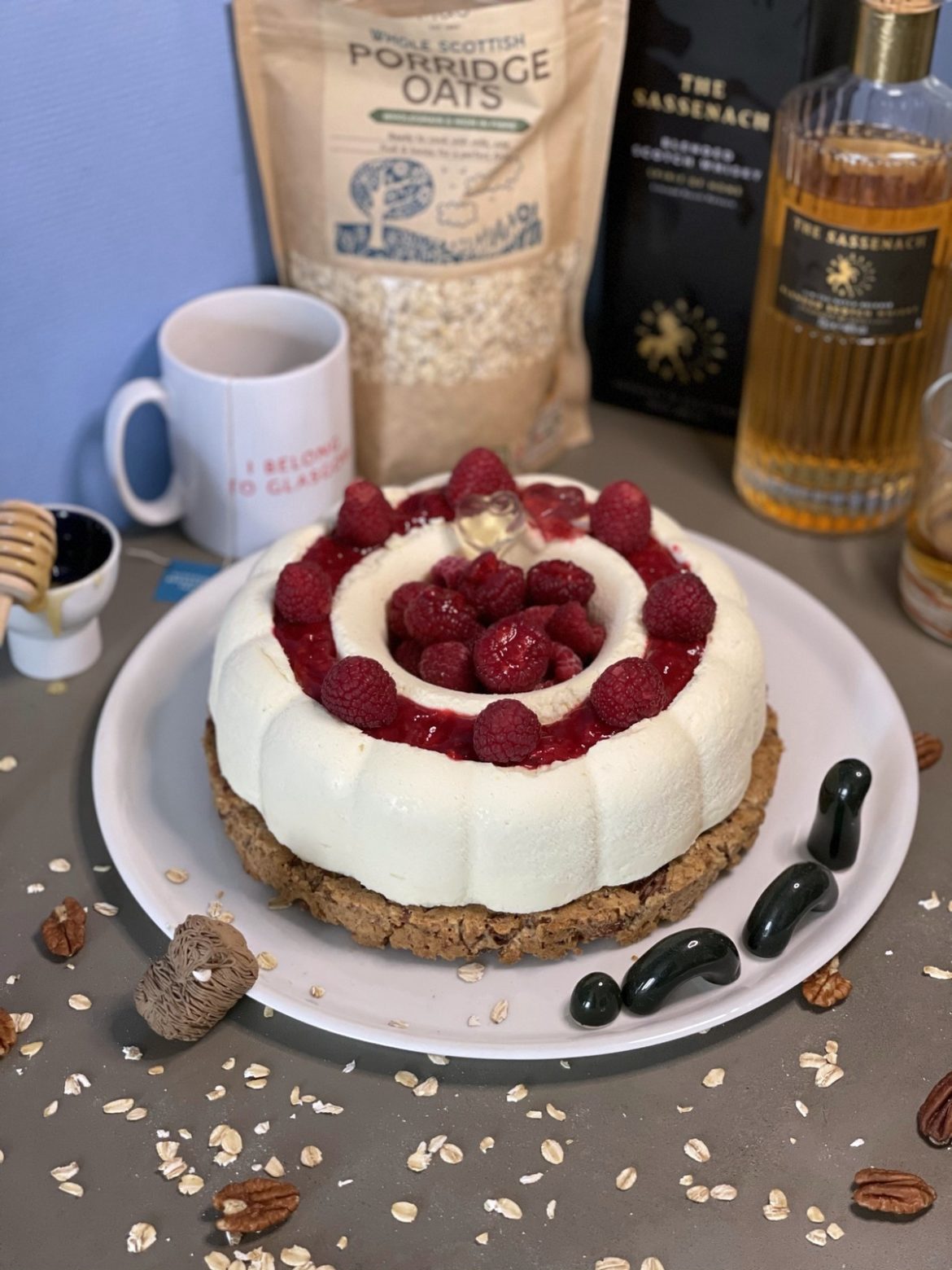 cranachan dessert écossais entremet