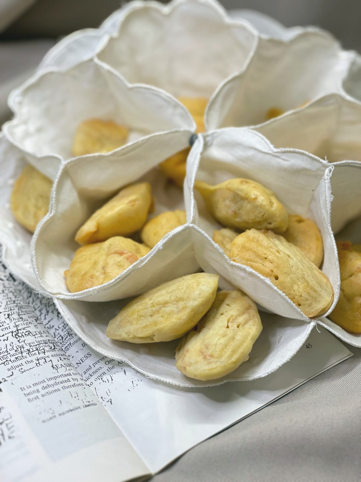 madeleines saumon fromage frais