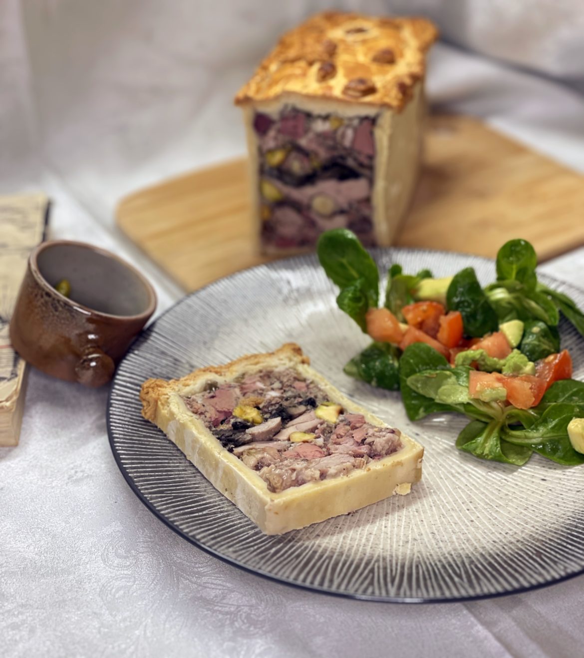 pâté en croute aux aiguillettes de canard
