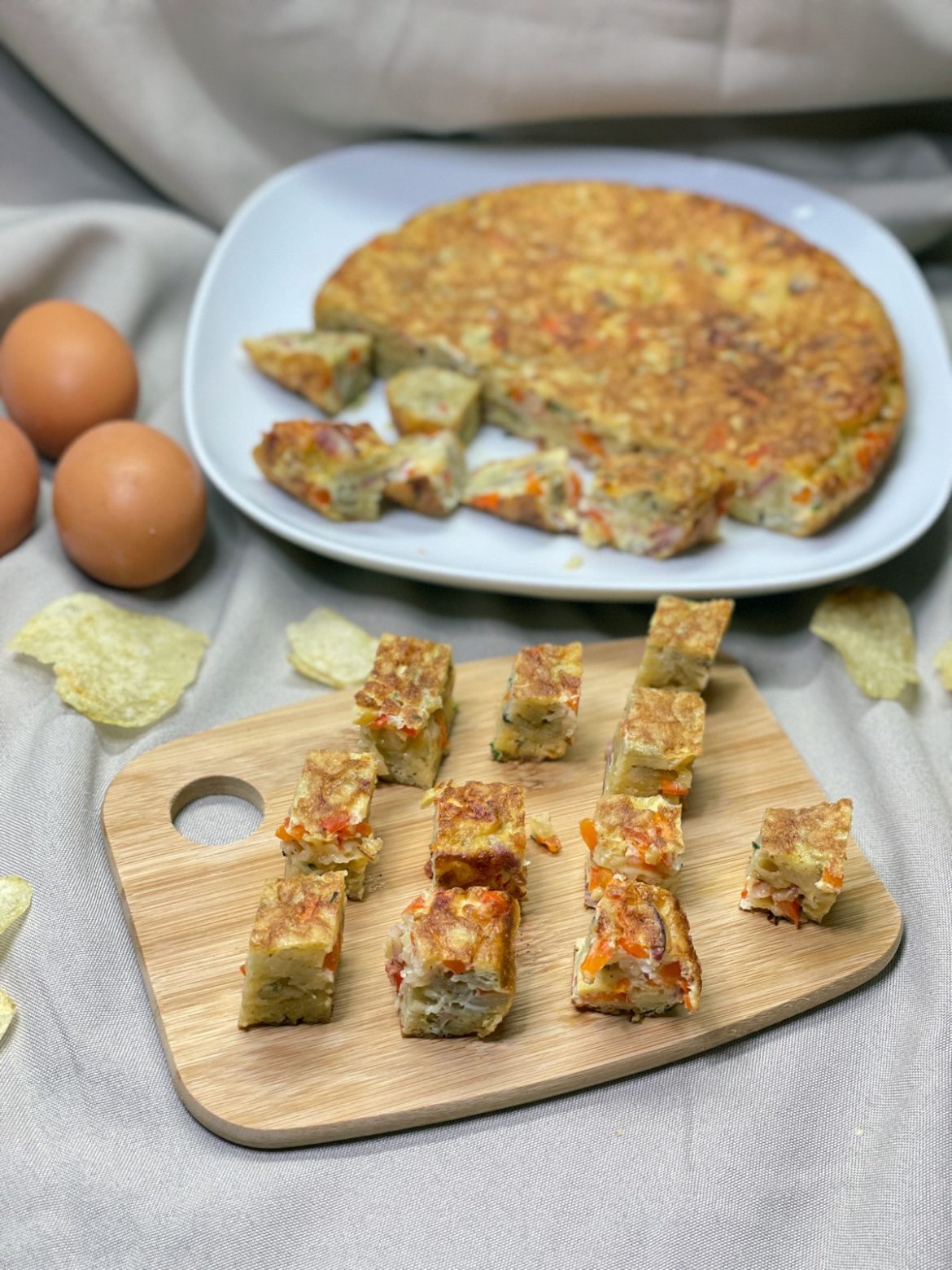 Tortilla chips poivron