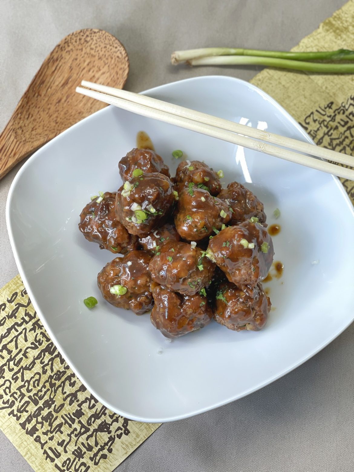 boulettes laquées soja giengembre