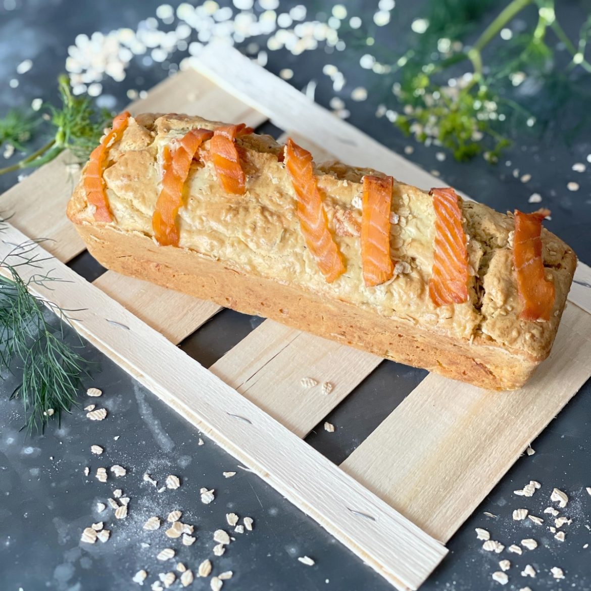 cake nordique saumon fromage frais