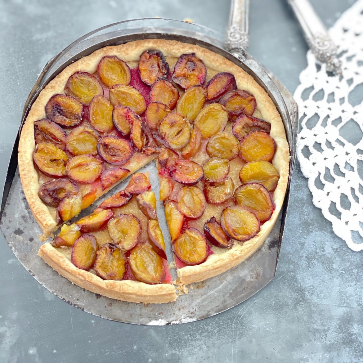 Tartes aux prunes simple