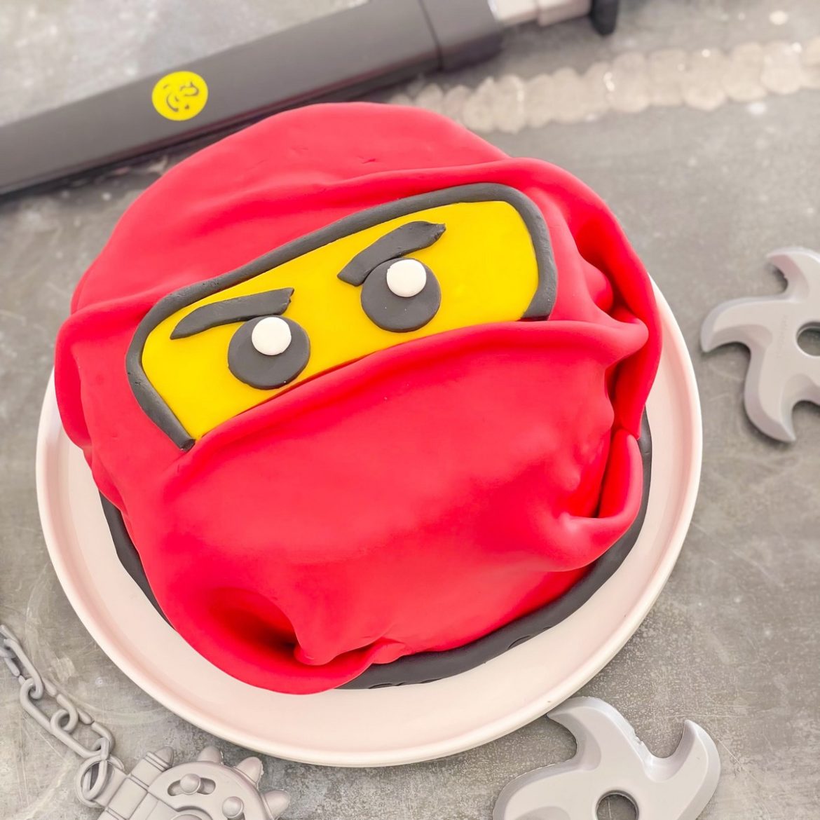 gateau ninja chocolat chiffon cake