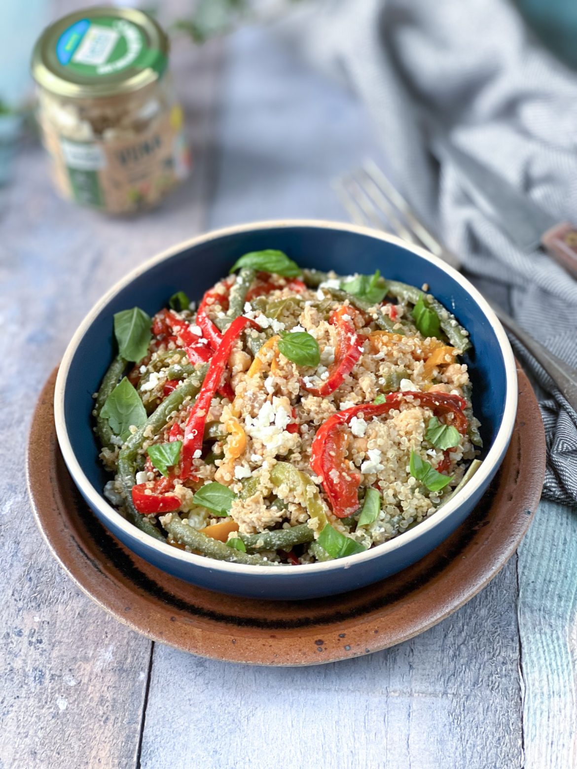 recette de salade quinoa légumes rotis